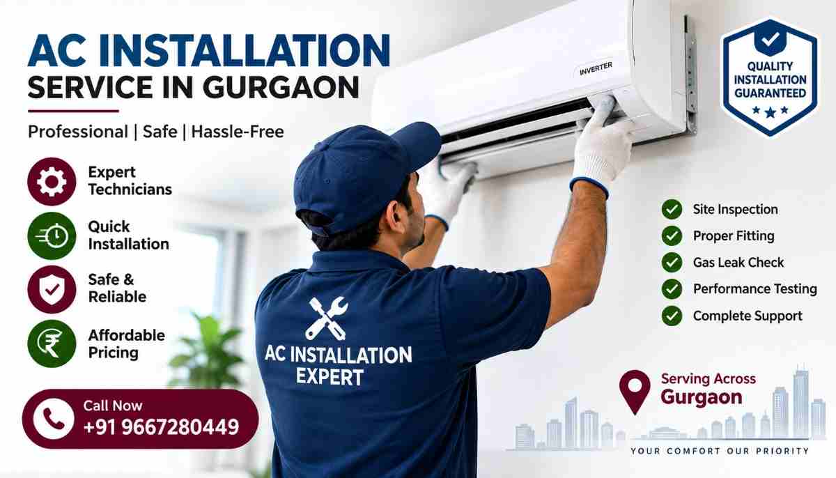AC Installation Service in Gurgaon