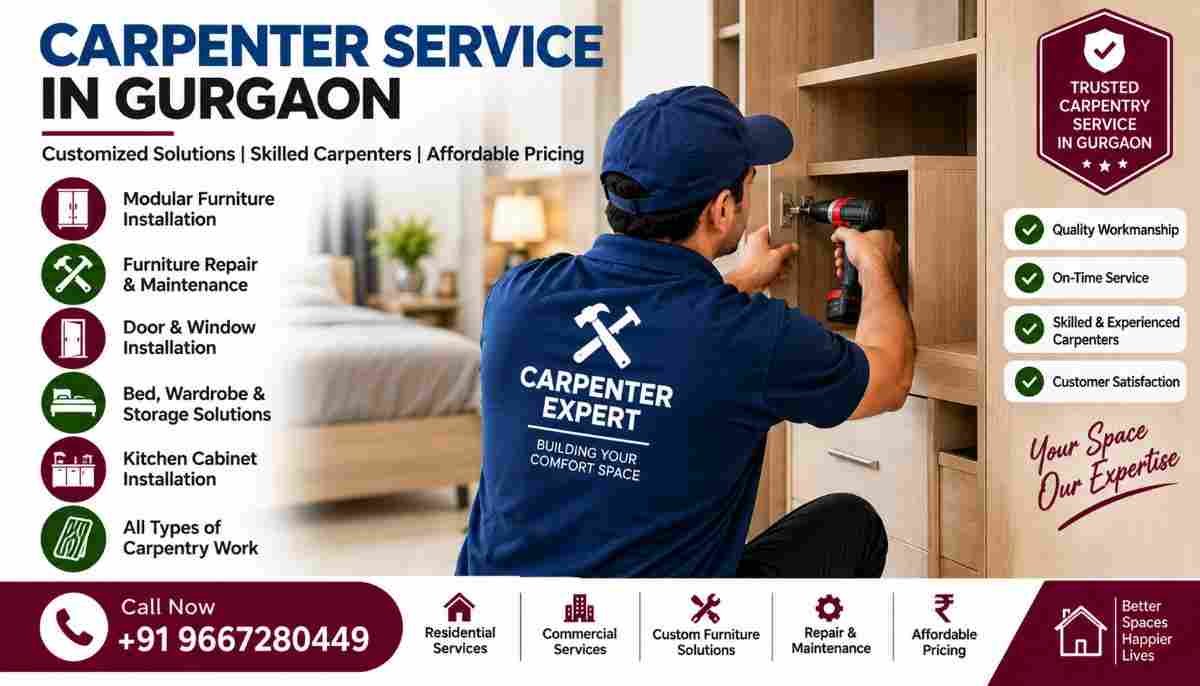 Carpenter Service in Gurgaon