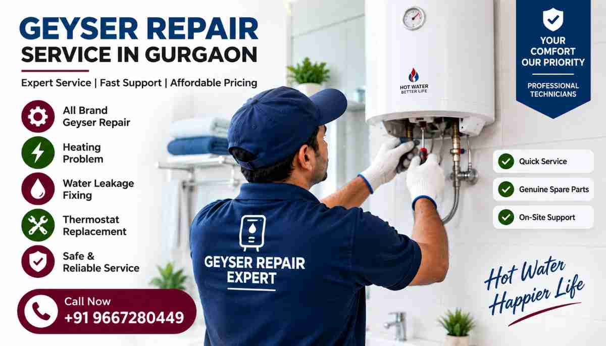 Geyser Repair Service in Gurgaon
